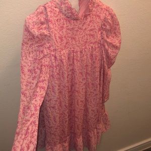 Pink floral Misguided dress